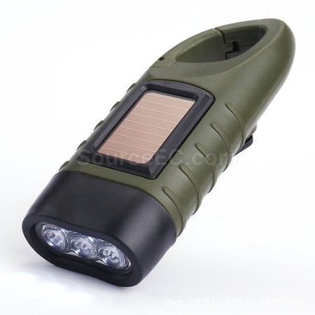 Customization Camping hand cranked LED flashlight Corporate Gifts