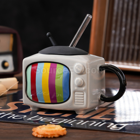 Customization TV Shape Coffee Mug Corporate Gifts