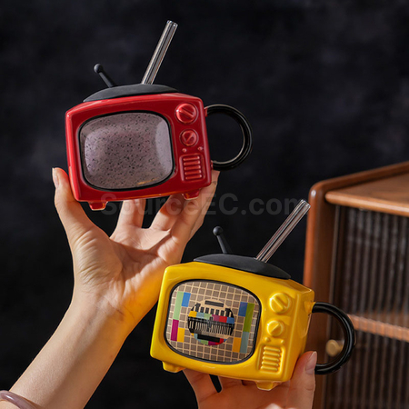 Customization TV Shape Coffee Mug Corporate Gifts