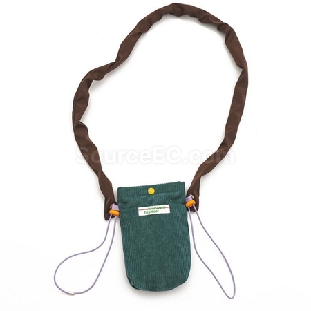 Customization Corduroy Cross-Body Bag Corporate Gifts