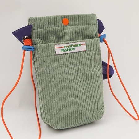 Customization Corduroy Cross-Body Bag Corporate Gifts