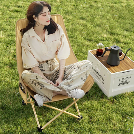 Customization High Back Camping Folding Chair Corporate Gifts