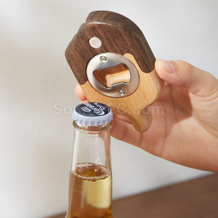 Customization Wooden Bottle Opener Corporate Gifts