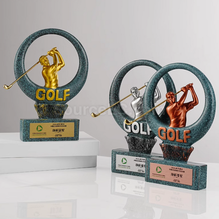 Customization Golf Trophy Corporate Gifts