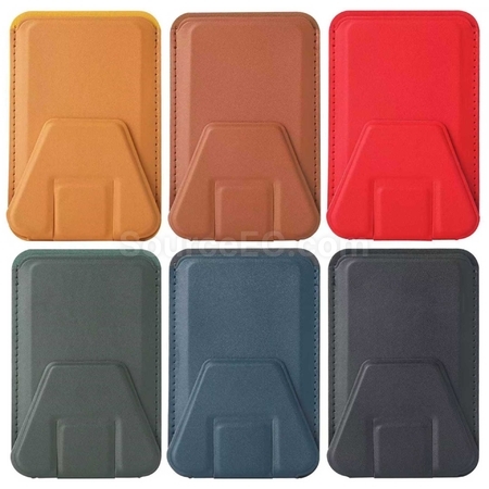 Customization Leather Card Case Phone Holder Corporate Gifts