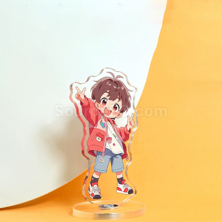 Customization Acrylic Rotating Human Figure Stand Corporate Gifts