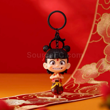 Customization Nezha keychain Corporate Gifts