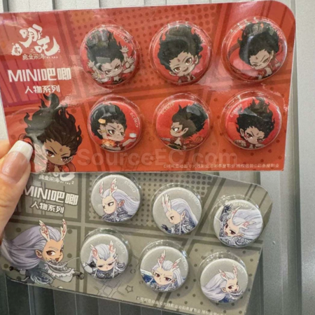 Customization Nezha badge Corporate Gifts