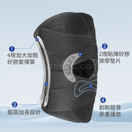 Customization Meniscus Knee Pads Silica Gel Kneepads Corporate Gifts