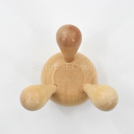 Customization Wooden Manual Massager Corporate Gifts