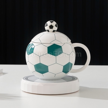 Customization Football Ceramic Mug Corporate Gifts