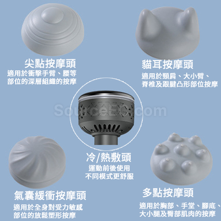 Customization Cold/Hot Compress Fascia Gun Corporate Gifts