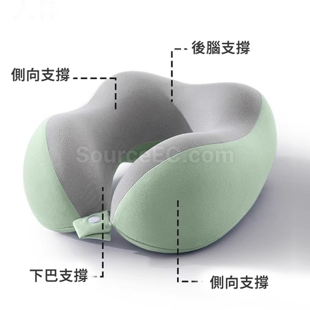 Customization Foldable Storage Memory Cotton Neck Pillow Corporate Gifts