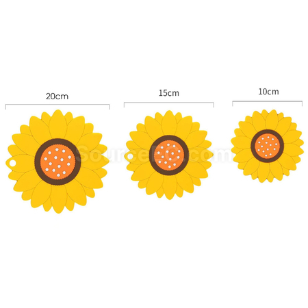 Customization Sunflower Mat Corporate Gifts
