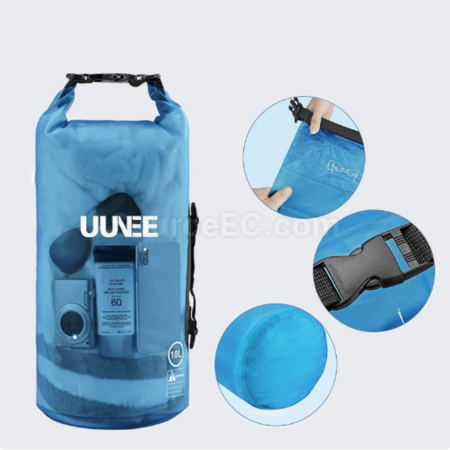 Customization Outdoor shoulder semi transparent waterproof bag Corporate Gifts