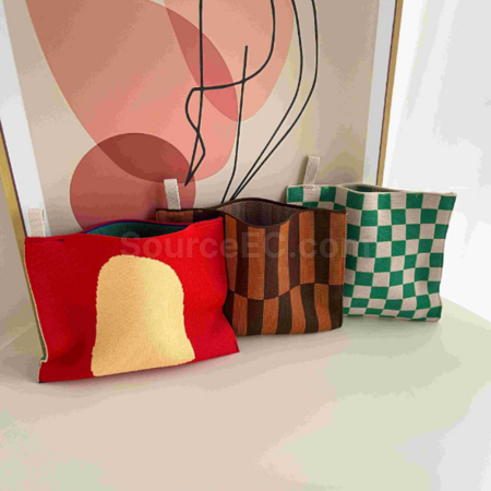 Customization Knitted tissue bag Corporate Gifts