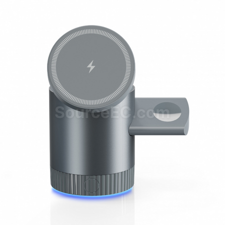 Customization Three-In-One Foldable Wireless Charger Corporate Gifts
