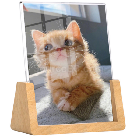 Customization U-shaped Vertical Acrylic Photo Frame Corporate Gifts