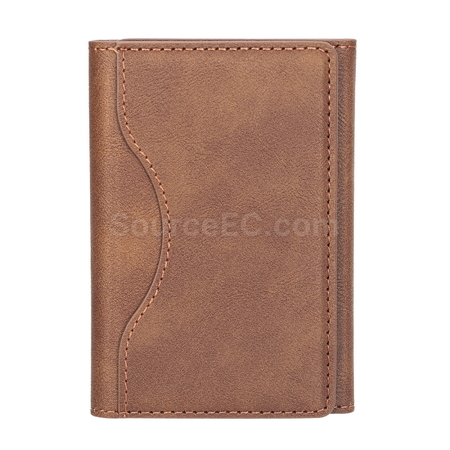 Customization Tri-fold Nagnetic Card Holder Corporate Gifts