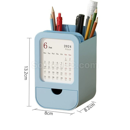 Customization Multifunctional Pen Holder Calendar Storage Box Corporate Gifts