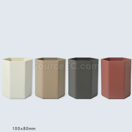 Customization Large Capacity Hexagonal Pen Holder Corporate Gifts