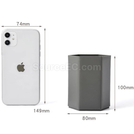 Customization Large Capacity Hexagonal Pen Holder Corporate Gifts