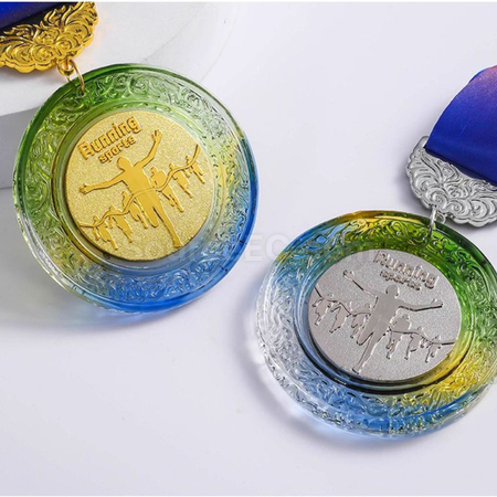 Customization Running Metal Medal Corporate Gifts