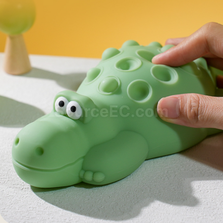 Customization Crocodile silicone decompression pat light Corporate Gifts