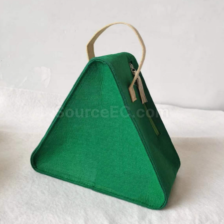 Triangular Felt Handbag