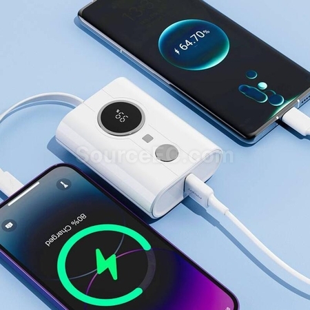 Customization Fast Charging Comes With A Single Line Mini Power Bank Corporate Gifts