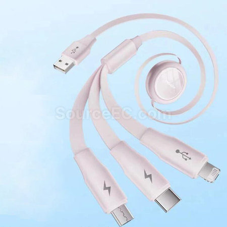 Customization Three In One Data Cable Corporate Gifts