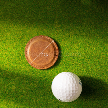 Customization Leather Golf Markers Corporate Gifts