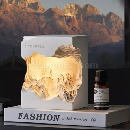 Customization Rizhao Jinshan Fragrant Stone Aromatherapy Lamp Corporate Gifts