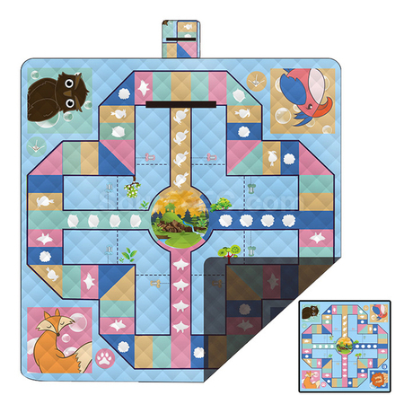 Customization Machine Washable Ultrasonic Thickened Picnic Mat Corporate Gifts
