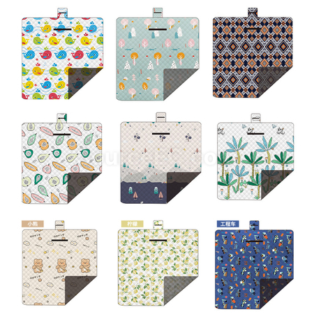 Customization Machine Washable Ultrasonic Thickened Picnic Mat Corporate Gifts