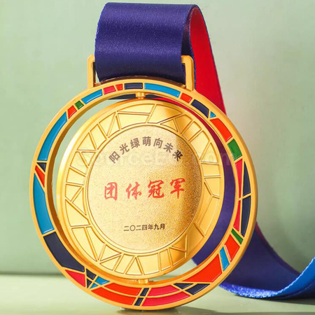 Customization Rotating Metal Medal Corporate Gifts