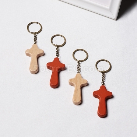 Customization Wooden Keychain Corporate Gifts