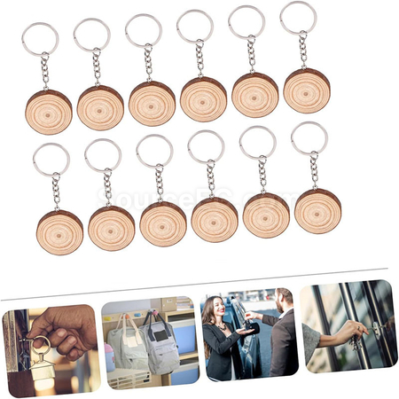 Customization Wooden Keychain Corporate Gifts