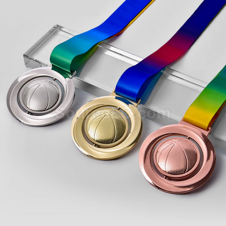 Customization Basketball Metal Medal Corporate Gifts