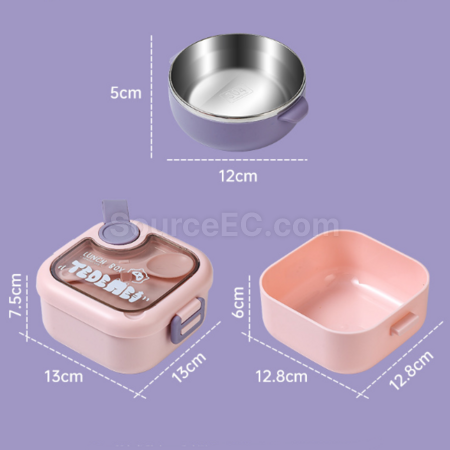 Customization Silicone foldable lunch box Corporate Gifts