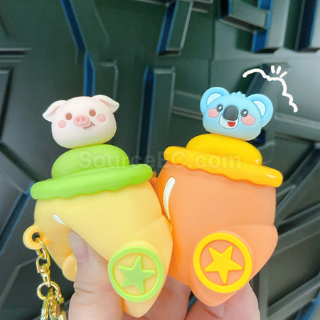 Customization Squeeze Decompression Keychain Corporate Gifts