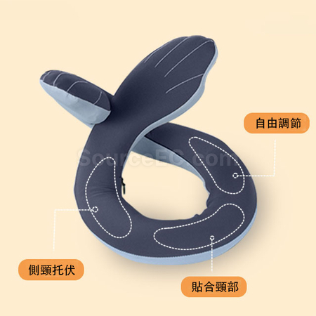 Customization Deformable Spiral U-shaped Pillow Corporate Gifts