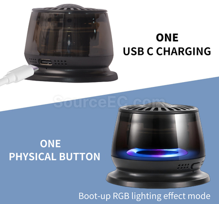 Customization 2 - in - 1 Magnetic Wireless Bluetooth Speaker Corporate Gifts