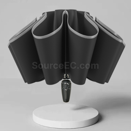 Customization Eggshell Handle Fully Automatic Folding Umbrella Corporate Gifts