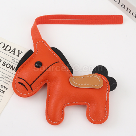 Customization PU Leather Pony Pendant Corporate Gifts