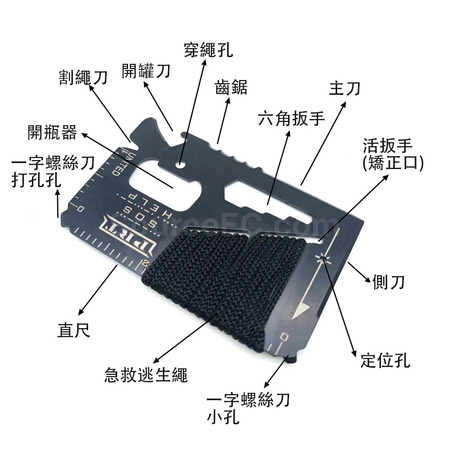 Customization Compact Multi-tool Blade Corporate Gifts