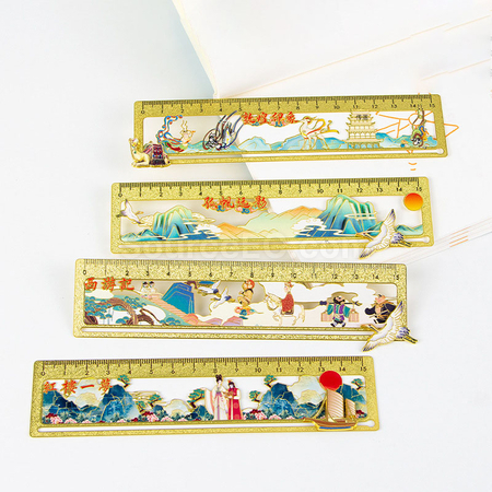 Customization Customized Metal Slide Rail Bookmarks Corporate Gifts