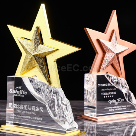 Customization Star Crystal Award Seat Corporate Gifts