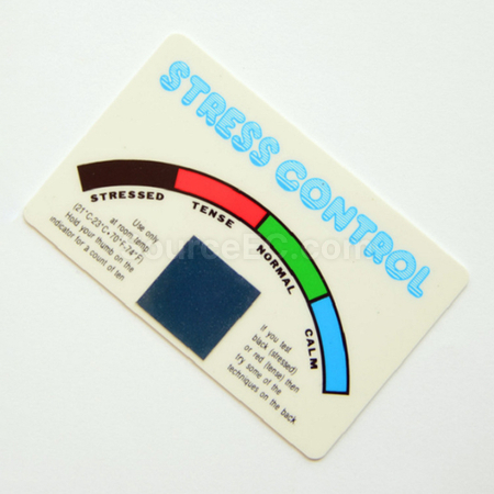 Customization Mood Stress Test Card Corporate Gifts
