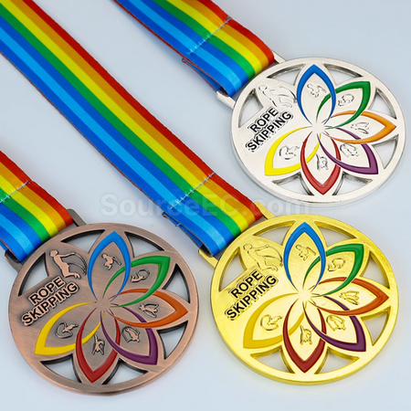 Customization Rope Skipping Metal Medal Corporate Gifts